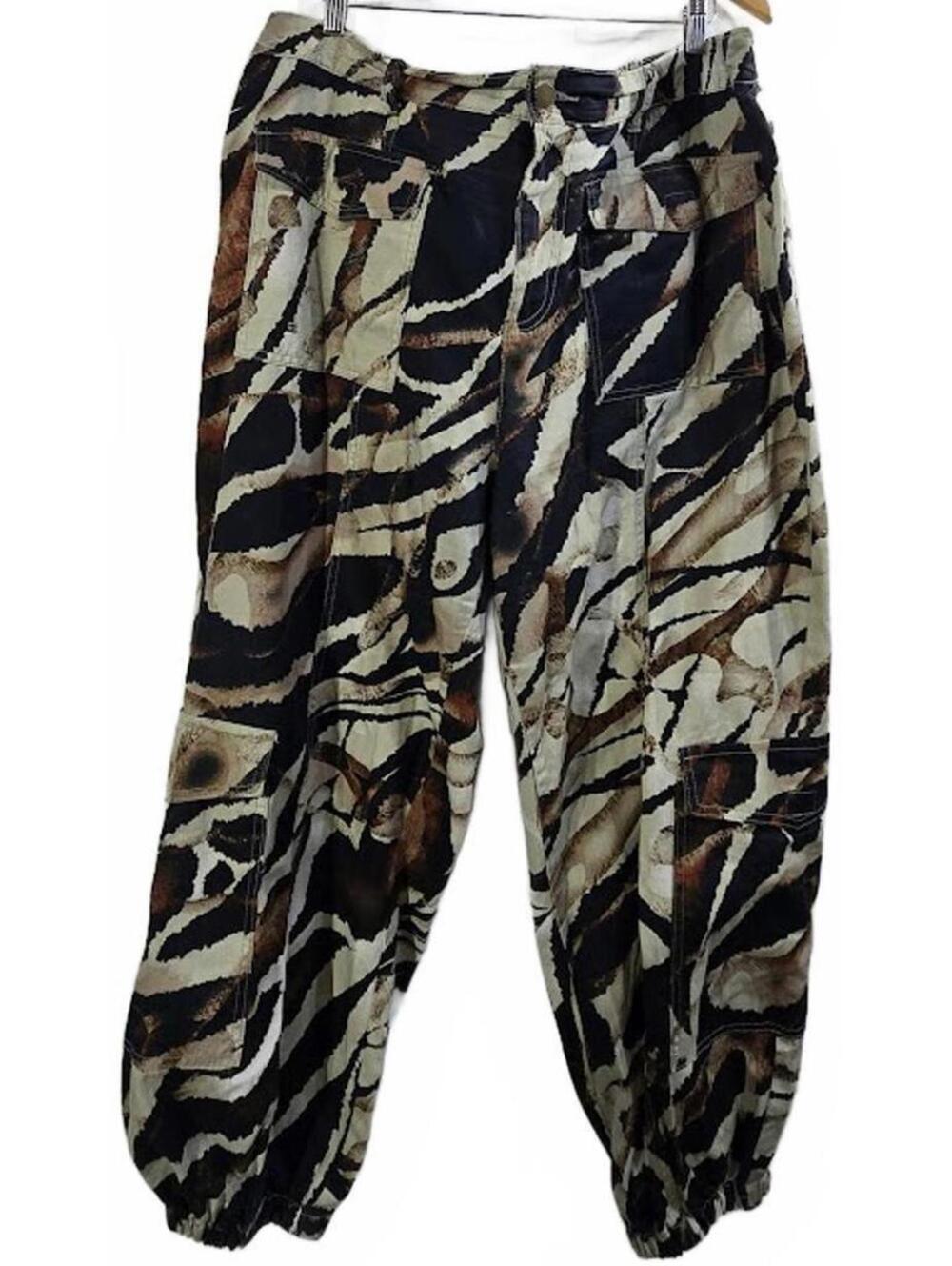 Fashion Nova Printed Elastic Waist Pants Size 3X